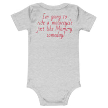 Load image into Gallery viewer, WRN Onesie Biker Baby - White Logo