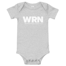 Load image into Gallery viewer, WRN Onesie Biker Baby - White Logo