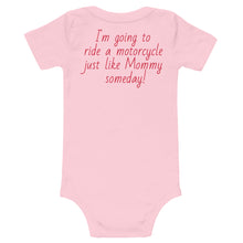 Load image into Gallery viewer, WRN Onesie Biker Baby - White Logo