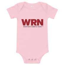 Cargar imagen en el visor de la galería, WRN Biker Baby Onesie Red Logo
