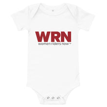 Cargar imagen en el visor de la galería, WRN Biker Baby Onesie Red Logo